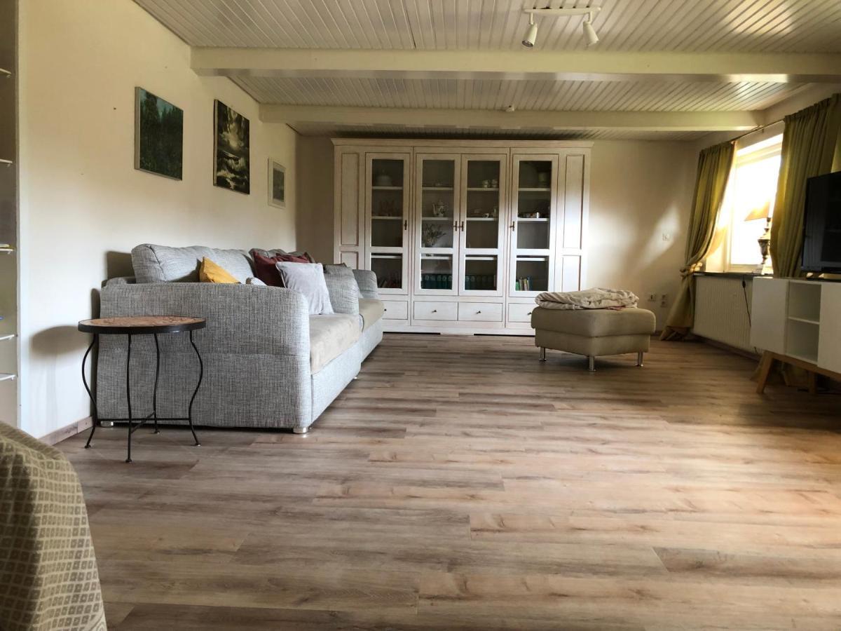 Grosszuegiges Reetdachhaus An Der Nordsee Langenhorn Luaran gambar